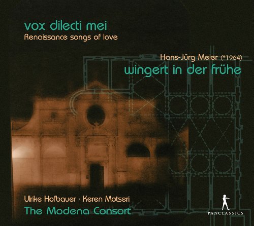 CD cover with a building image and text in green and white.