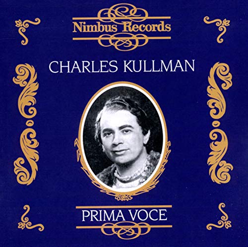 CD cover featuring a black and white portrait of Charles Kullman.