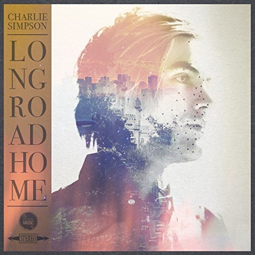 "Album cover featuring a man's profile with a cityscape inside his head."