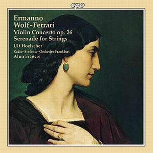 A CD cover featuring a Renaissance-style portrait of a woman against a dark background.