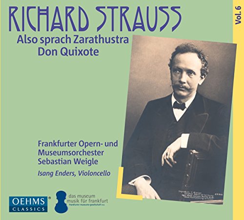 CD cover featuring composer Richard Strauss in a vintage portrait.