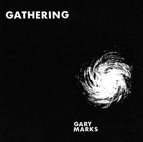 CD cover: black background with white spiral and text "Gathering".