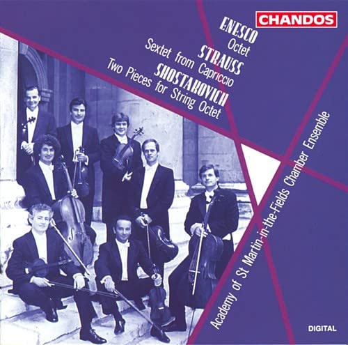 CD cover featuring a group of musicians with string instruments.
