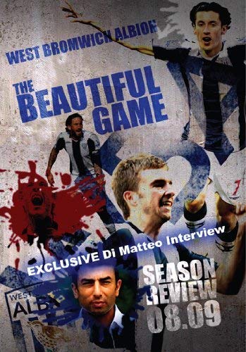 West Bromwich Albion football DVD cover featuring players and season review text.