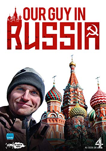 DVD cover featuring a man in front of St. Basil's Cathedral with red title overlay.