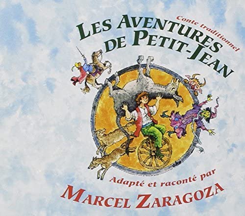 CD cover art: illustrated children riding animals in a circular frame.