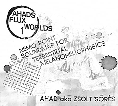 Black and white CD cover with abstract shapes and text: "Memo Point Soundmap.