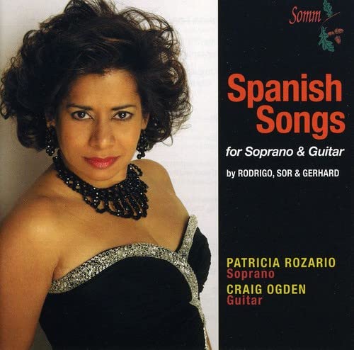 CD cover featuring Patricia Rozario, a soprano, and Craig Ogden, a guitarist.
