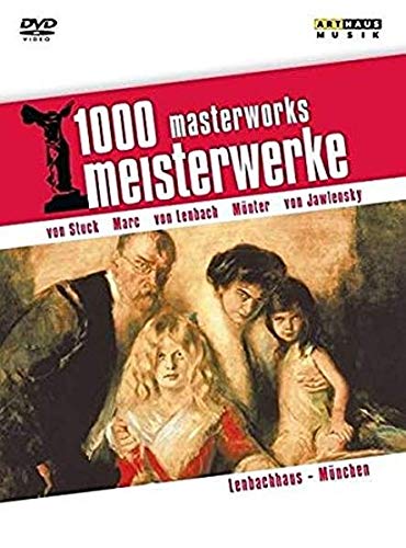 DVD cover with a painting of a man and three children.