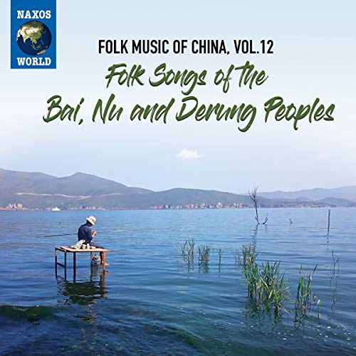 CD cover: lake scene with a person fishing from a wooden platform.