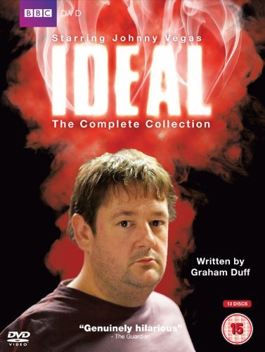 DVD cover featuring a man with short brown hair against a red and black background.
