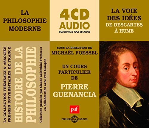 CD cover for "La Voie Des Idées" featuring a portrait of Pierre Guenancia.