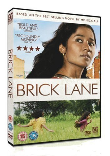 Brick Lane" DVD cover featuring a young woman with long dark hair.