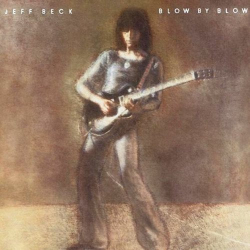 Vinyl album cover featuring Jeff Beck playing guitar, with sepia-toned background and text.