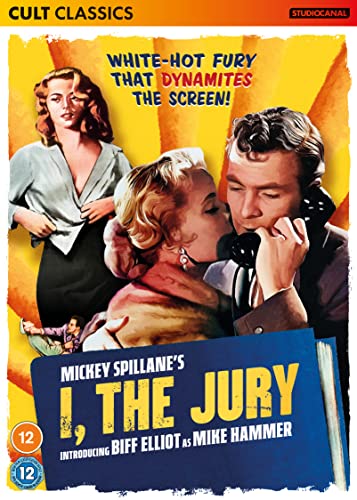 DVD cover for "I, The Jury" featuring a man, woman, and couple.