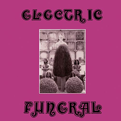 CD cover: black and white photo with ornate purple text.