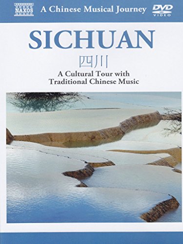 DVD cover for “Sichuan” featuring a snowy landscape and Chinese text.