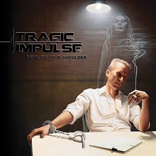 CD cover: man in handcuffs, ghostly figure, and cigarette smoke.