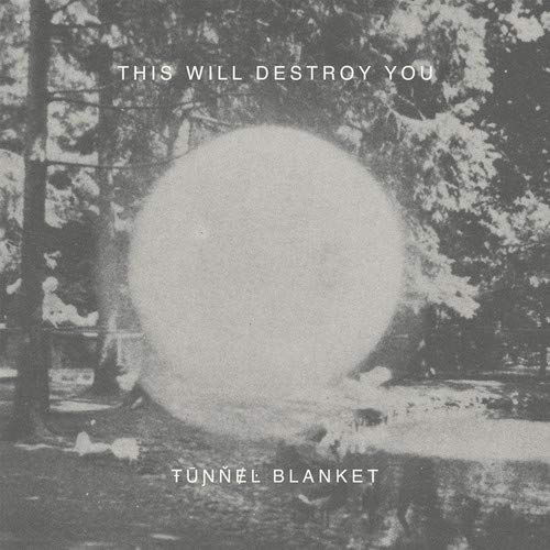 This Will Destroy You" album cover, a blurry, circular light in trees.