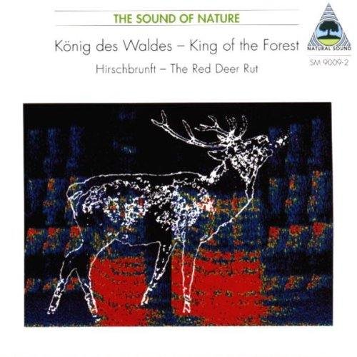 CD cover featuring a white stag against a dark, pixelated background.