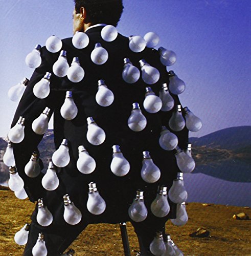 Pink Floyd album cover featuring a man with light bulbs on his back.