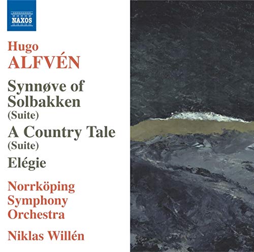CD cover for Hugo Alfvén’s orchestral works, featuring a stormy seascape.