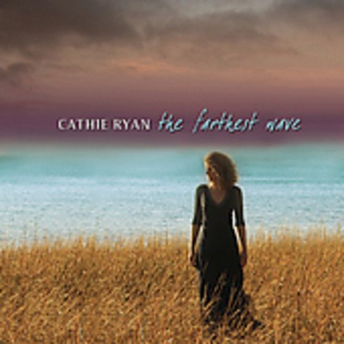 Album cover featuring a woman in a field by the water.