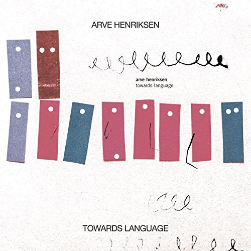 Album cover for Arve Henriksen’s “Towards Language” with abstract colorful rectangles.