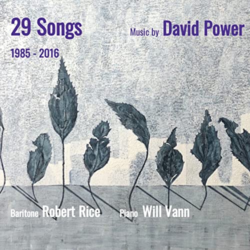 CD cover for "29 Songs" by Robert Rice and William Vann, featuring foliage.