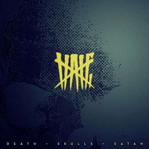 Dark blue CD cover with yellow “Nale” lettering and skull imagery.