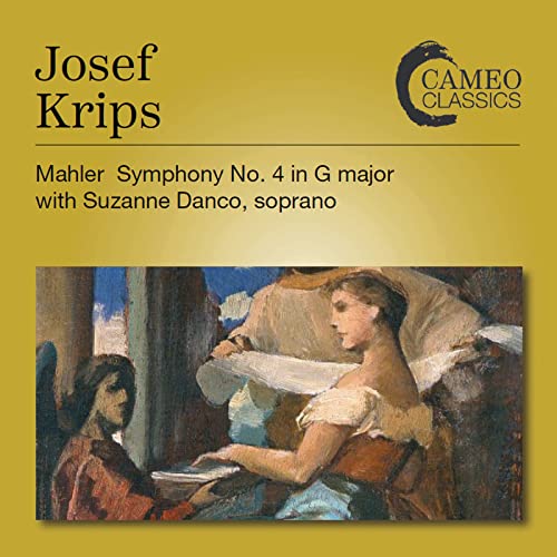 CD cover: painting of a woman with a child, text "Josef Krips" and "Mahler".