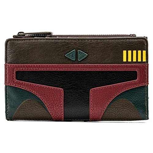 LOUNGEFLY STAR WARS BOBA FETT COSPLAY FLAP WALLET