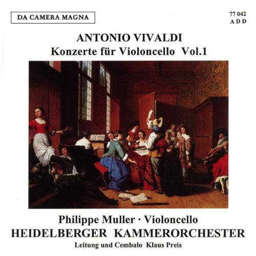 A CD cover featuring a painting of musicians performing in a Baroque-style room.