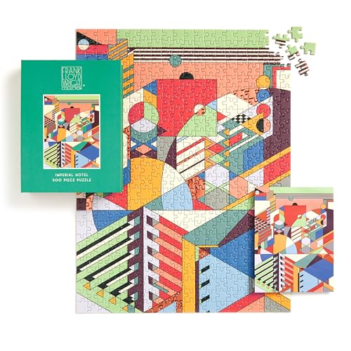 Frank Lloyd Wright Imperial Hotel Book Puzzle: 500 Pieces
