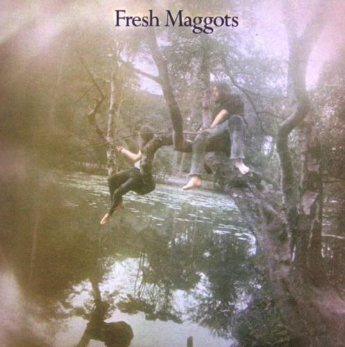 CD cover: two figures in a tree by a misty lake.