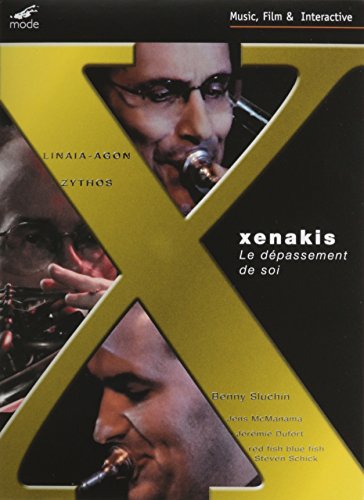 "Image of a DVD cover featuring a large 'X' with musicians playing instruments inside."