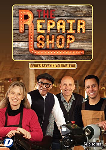 “The Repair Shop” Series 7 Vol 2 DVD cover with cast and tools.