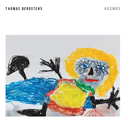 CD cover for "Thomas Bergstens Kosmos" featuring abstract, colorful artwork.