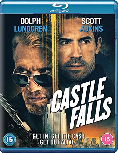 Blu-ray cover featuring Dolph Lundgren and Scott Adkins with a city skyline background.