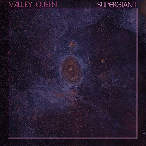 Valley Queen - Supergiant" CD cover: dark purple abstract swirling texture.