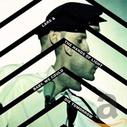 CD cover: man in cap with diagonal black bars and text.