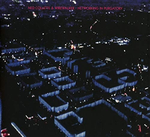 CD cover: aerial night view of a city with glowing buildings.