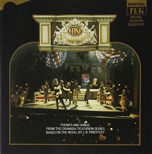 CD cover for "Lost Empires" soundtrack, featuring a theatrical scene.