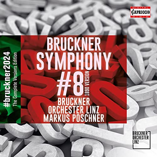 CD cover for Bruckner’s Symphony No. 8 by Bruckner Orchester Linz.