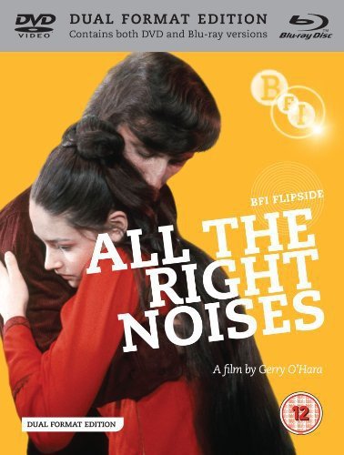 "Blu-ray cover featuring a man and woman embracing, with orange background."