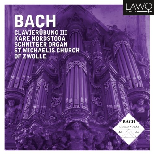 "CD cover featuring a purple-toned image of an ornate pipe organ."