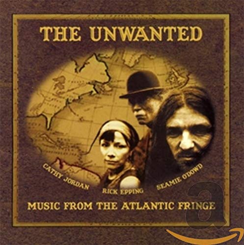 CD cover for “The Unwanted” featuring three people and a map.