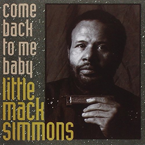 CD cover featuring Little Mack Simmons with a harmonica, sepia tone.