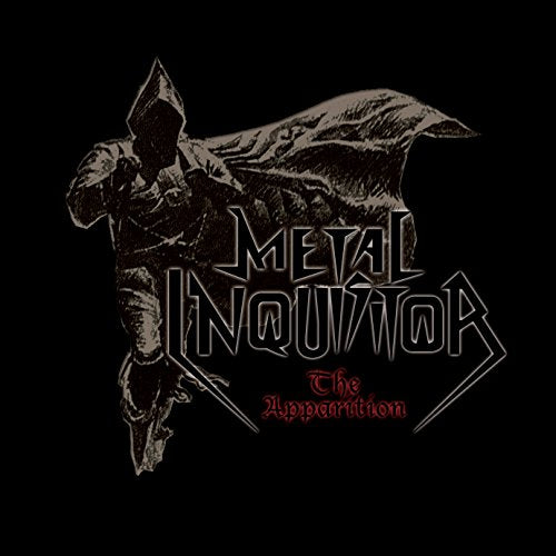 Dark illustration of a hooded figure with band name and album title.