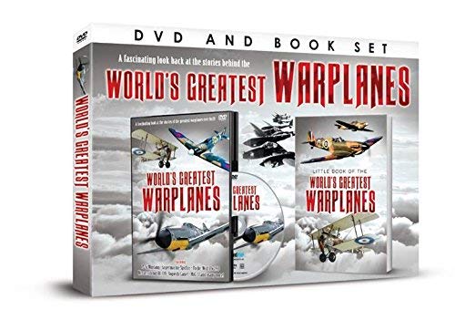 "Boxed DVD and book set titled 'World's Greatest Warplanes' with images of aircraft on the cover."